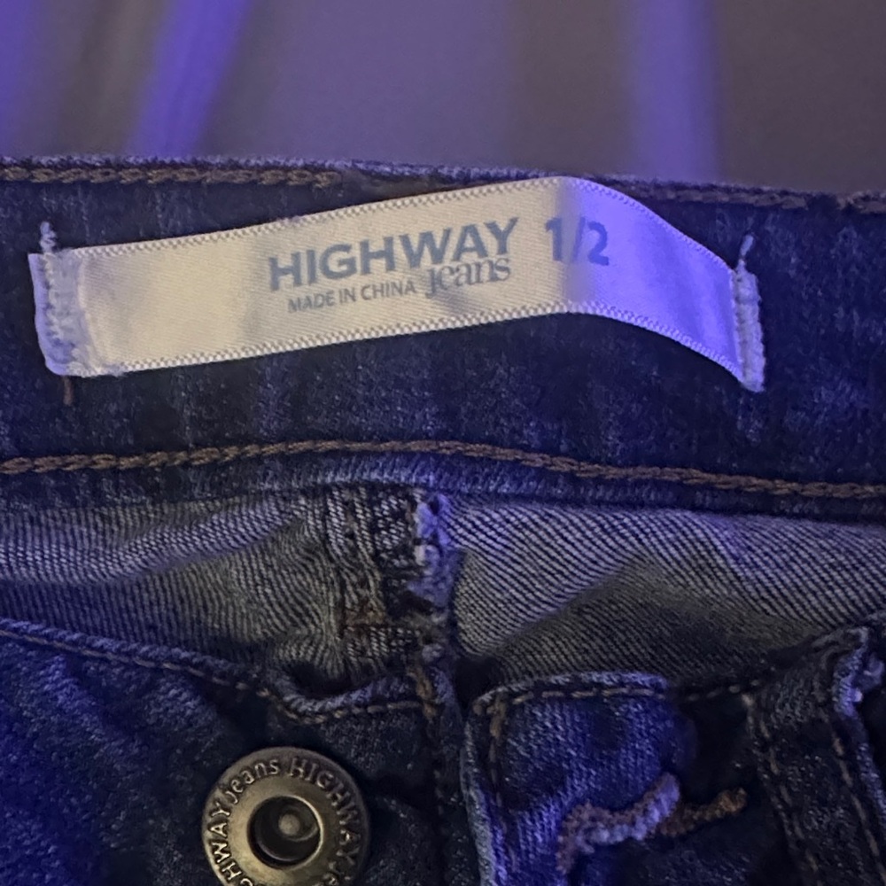 Highway Jeans Dark Blue Ankle & Cropped